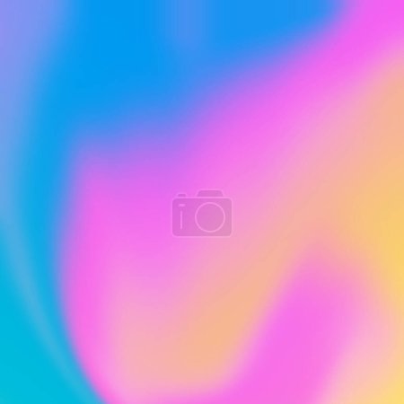Photo for Unicorn Liquid 2 4 Pink Blue Background illustration Wallpaper Texture - Royalty Free Image