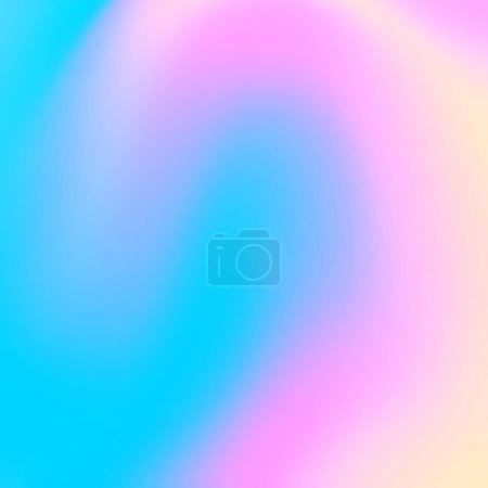 Photo for Unicorn Liquid Gradient 4 3 Pink Blue Background illustration Wallpaper Texture - Royalty Free Image