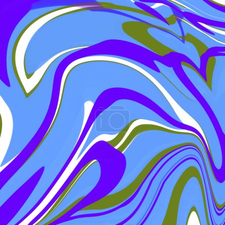 Foto de Azul mármol líquido abstracto 8 5 fondo ilustración papel pintado textura - Imagen libre de derechos
