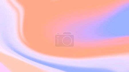 Foto de Gradiente líquido Naranja Azul Rosa 32 fondo ilustración papel pintado textura - Imagen libre de derechos