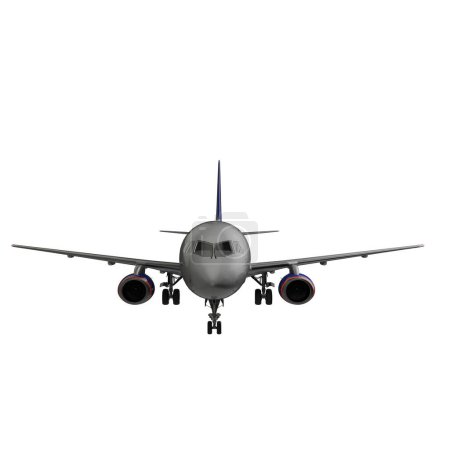 Téléchargez les photos : Avion isolé sur fond blanc - en image libre de droit