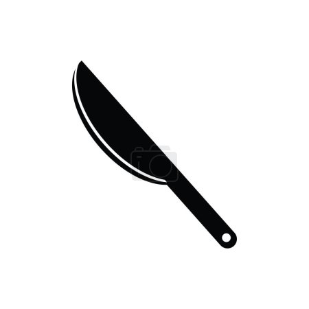 Photo for Knife ikon vector illustration logo design - Royalty Free Image