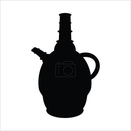 Photo for Water jug icon vector illustration logo design - Royalty Free Image