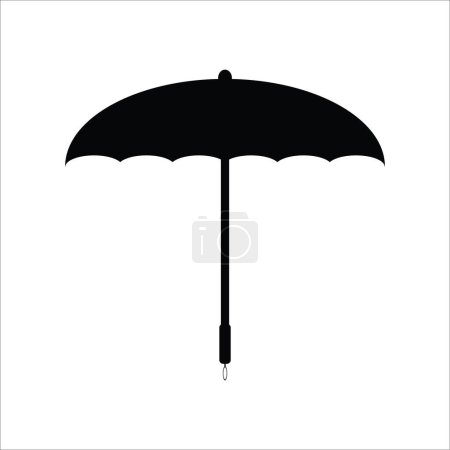 Photo for Umbrella icon vwector illustration logo design - Royalty Free Image