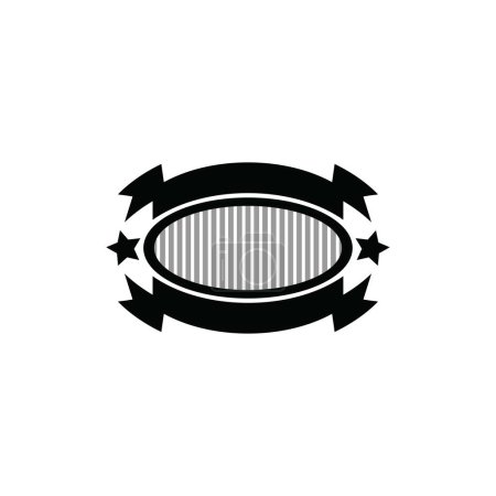 Blank logo icon vector illustration logo design