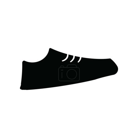 Schuh-Symbol Vektor Illustration Logo Design