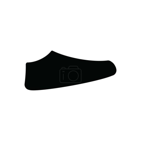 Icône de chaussure illustration vectorielle logo design