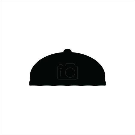 Illustration for Skullcap icon vector illustration logo design - Royalty Free Image