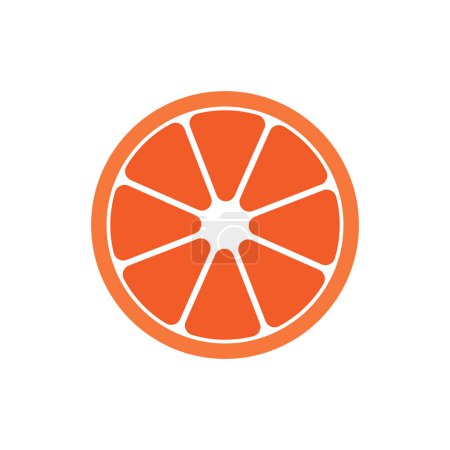 orange icon vector illustration logo design