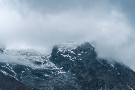 nevado picos de montaña, Montaña en nepal, monte everest país