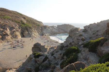 Photo for Overview of Nas Beach in Ikaria - Royalty Free Image