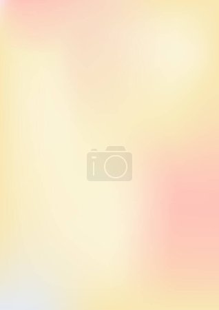 Illustration for Soft gradient abstract illustration. mesh gradient background. Abstract fluid illustrations in y2k aesthetic. metal banner. rainbow flyer. template for brochure, banner, wallpaper, mobile screen. - Royalty Free Image
