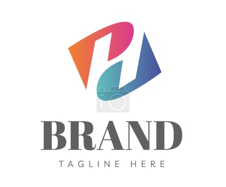 Téléchargez les illustrations : Letter H logo icon design template elements. Usable for Branding and Business Logos. - en licence libre de droit
