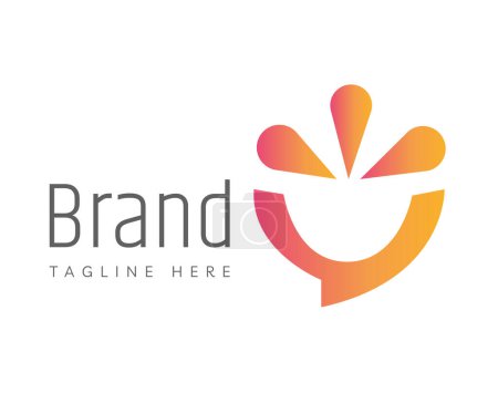 Ilustración de Chat logo icono de diseño de elementos de plantilla. Utilizable para Logos de Branding, Negocios y Tecnología. - Imagen libre de derechos