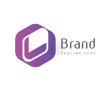Letra L icono del logotipo elementos de plantilla de diseño. Utilizable para Logos de Branding, Negocios y Tecnología.
