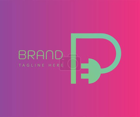 Buchstabe D Logo-Symbol-Design-Vorlagen-Elemente. Verwendbar für Branding und Business-Logos.