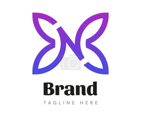 Blume Logo Icon Design-Vorlagen-Elemente. Verwendbar für Branding und Business-Logos.
