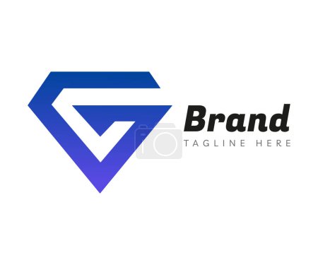 Diamond Logo-Icon-Design-Vorlagen-Elemente. Verwendbar für Branding und Business-Logos.