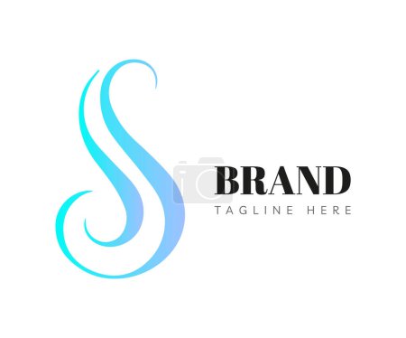 Letra S icono del logotipo elementos de plantilla de diseño. Utilizable para el Branding y Logos de Negocios.