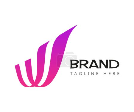 Buchstabe V Logo-Symbol-Design-Vorlagen-Elemente. Verwendbar für Branding und Business-Logos.