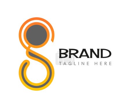 Buchstabe G Logo-Symbol-Design-Vorlagen-Elemente. Verwendbar für Branding und Business-Logos.