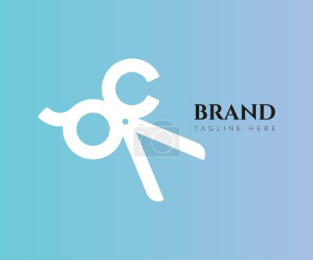 Buchstabe C Logo-Symbol-Design-Vorlagen-Elemente. Verwendbar für Branding und Business-Logos.