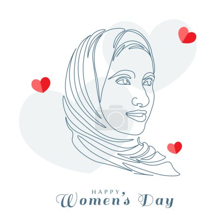 Foto de International women's day template design - Imagen libre de derechos