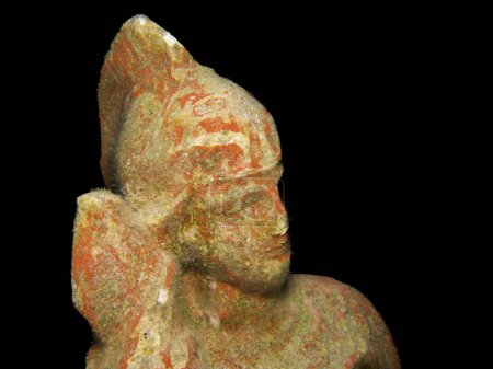 Ancient statue underwater in Cyprus