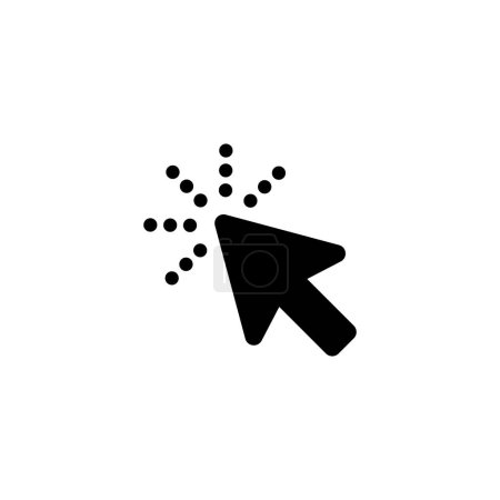 Flecha puntero, cursor, icono del ratón puntero Vector Ilustración