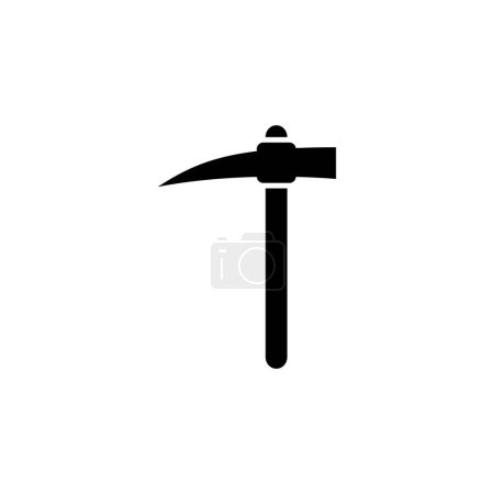 Ilustración de Minería icono de la herramienta diseño de vector simple - Imagen libre de derechos