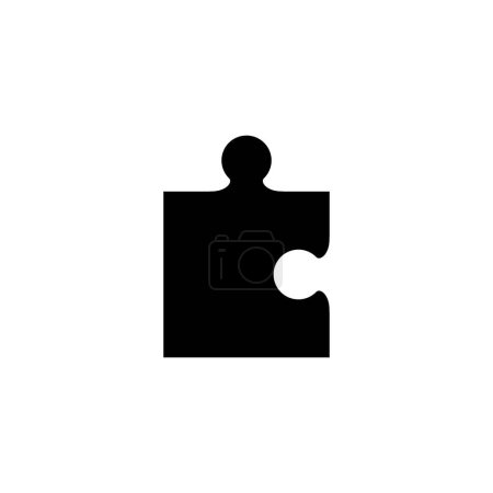 Foto de Rompecabezas simple icono de diseño de vectores - Imagen libre de derechos