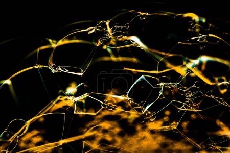 Téléchargez les photos : Bubble . Close-up . Beautifully painted abstraction. The background . With many small details. - en image libre de droit