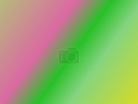 Photo for 3 gradient colors, pink, green and yellow - Royalty Free Image