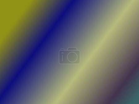 Photo for Multi color gradient background combination blue and yellow - Royalty Free Image