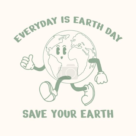 everyday is earth day, reduce, reuse, recycle for better earth