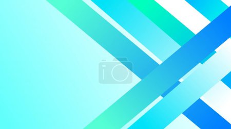 Blue green and white lines abstract professional and neat background