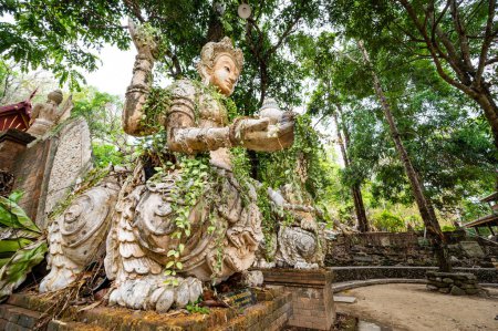 Landscape of Wat Pha Lat, Chiang Mai Province.