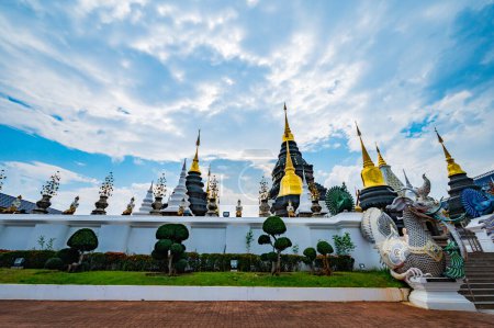 Téléchargez les photos : Wat Den Salee Sri Muang Gan or Ban Den temple, Chiang Mai province. - en image libre de droit