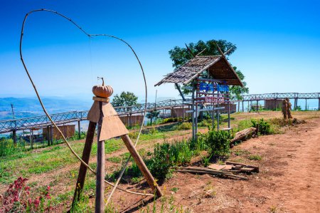 Téléchargez les photos : Landscape of Doi Sa Ngo viewpoint, Chiang Rai province. - en image libre de droit