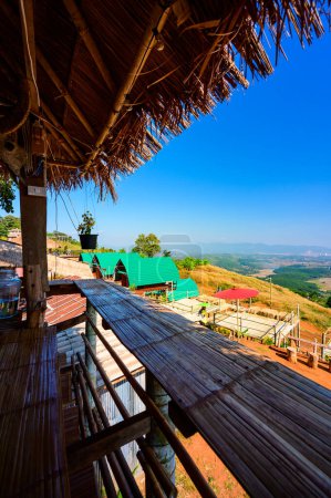 Téléchargez les photos : Scenic view at Doi Sa Ngo viewpoint, Chiang Rai province. - en image libre de droit