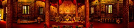 Photo for The Phra Phuttha Sihing is a highly revered Buddha image in Chiang Mai province, Thailand. - Royalty Free Image
