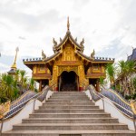 Wat Den Salee Sri Muang Gan or Ban Den temple, Chiang Mai province.