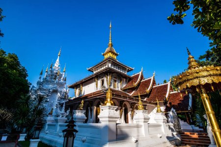 Foto de Templo Watphadarabhirom en la provincia de Chiangmai, Tailandia. - Imagen libre de derechos