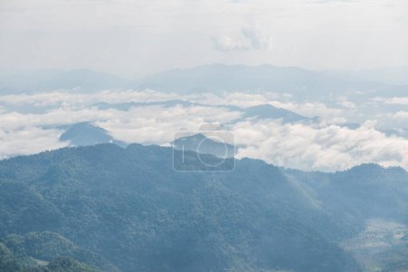 Photo for Mountain View at Phu Chi Fa View Point in Chiangrai Province, Thailand. - Royalty Free Image
