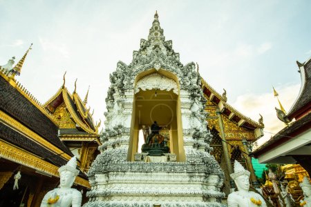 Foto de Templo de San Pa Yang Luang en la provincia de Lamphun, Tailandia. - Imagen libre de derechos
