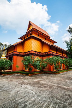 Foto de Hermoso edificio en la ciudad cultural de Wiangkalong, Tailandia. - Imagen libre de derechos