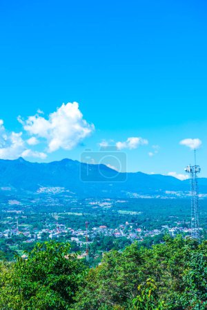 Photo for Landscape view of Pai city, Thailand. - Royalty Free Image