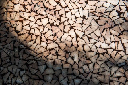 Téléchargez les photos : Petits morceaux de bois assemblés pour la décoration, Thaïlande. - en image libre de droit