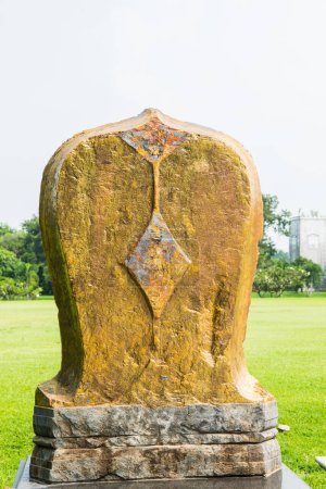 Boundary Marker of a Temple at Bang Pa-In Palace, Thaïlande.