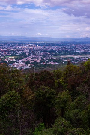 City scenery of Chiangmai province, Thailand.